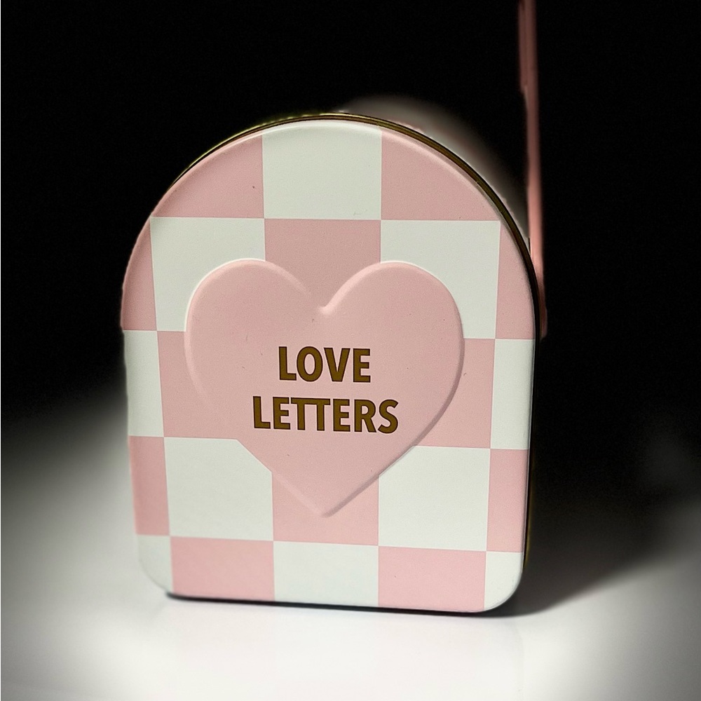 Dabney Lee “Love Letters” Valentine White and Pink Mailbox